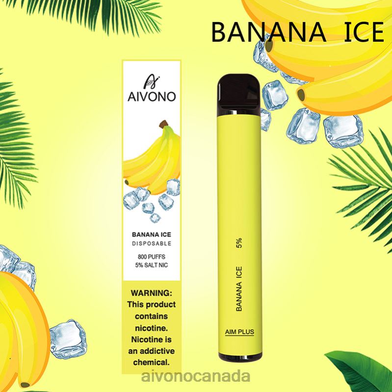 Aivono AIM PLUS 800 Banana Ice RBX2X171 - Aivono Vape Canada