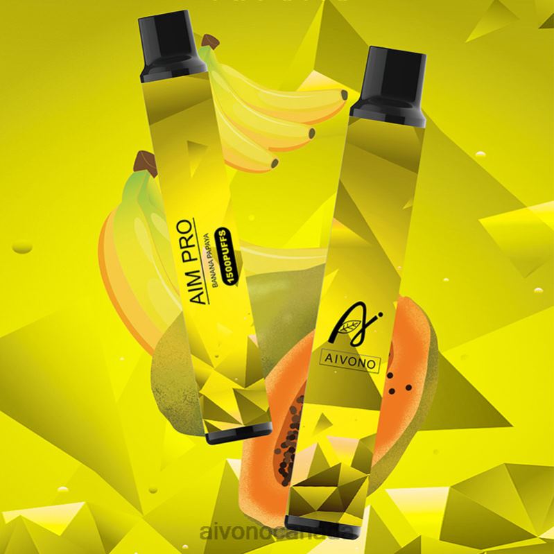 Aivono AIM PRO 1500 Banana Papaya RBX2X169 - Aivono Vape