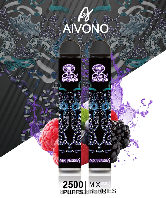 Aivono AIM SNAKE 2500 Mix Berries RBX2X312 - Aivono Canada