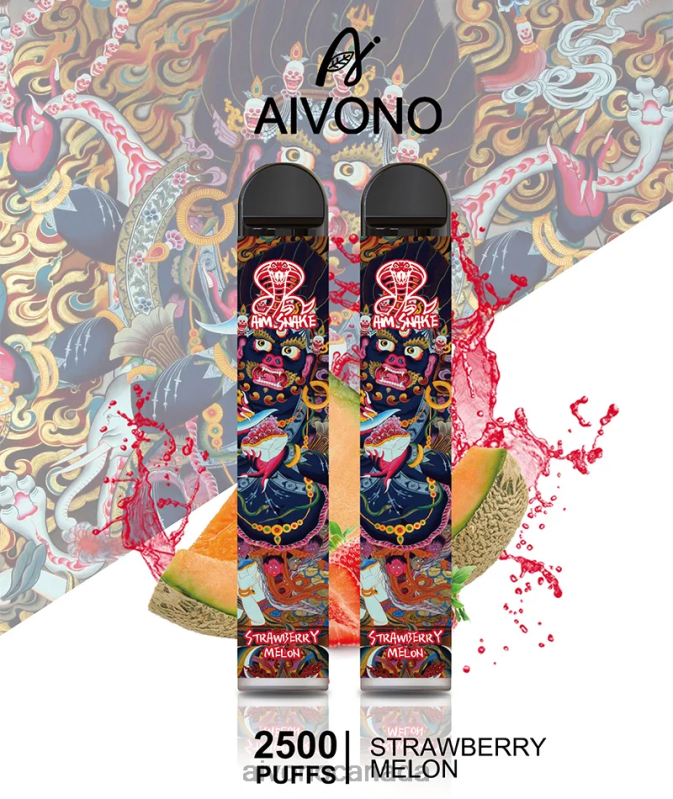 Aivono AIM SNAKE 2500 Strawberry Melon RBX2X320 - Aivono Canada