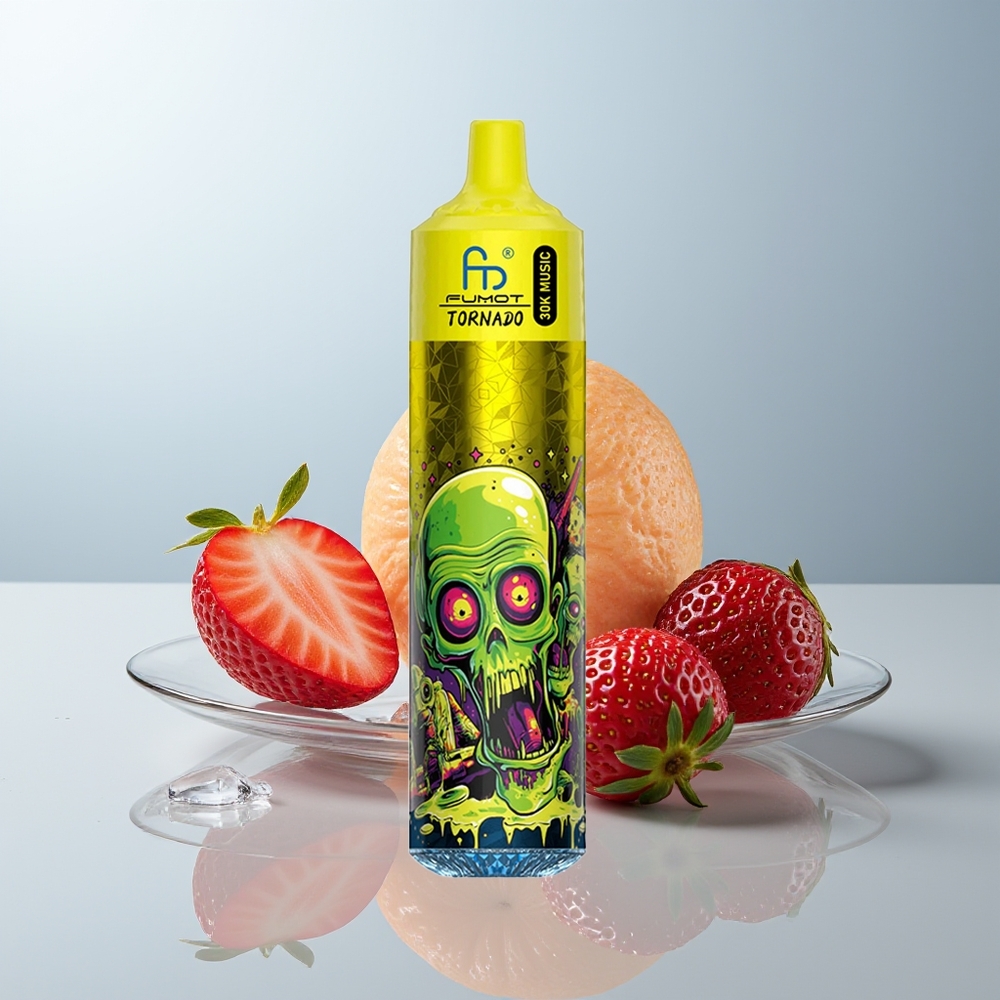 Wholesale Canada Fumot Randm Tornado 30000 Puffs 30mL Strawberry Ice