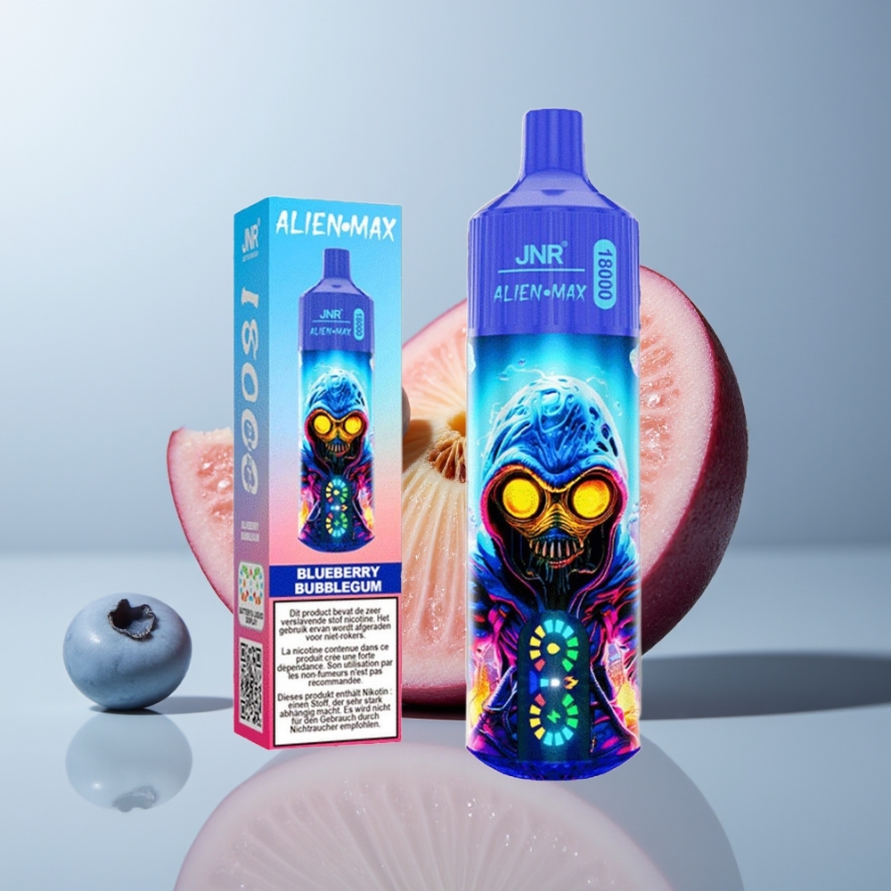 Wholesale Canada JNR Alien 18000 Puffs Dual Mesh Blueberry Bubblegum