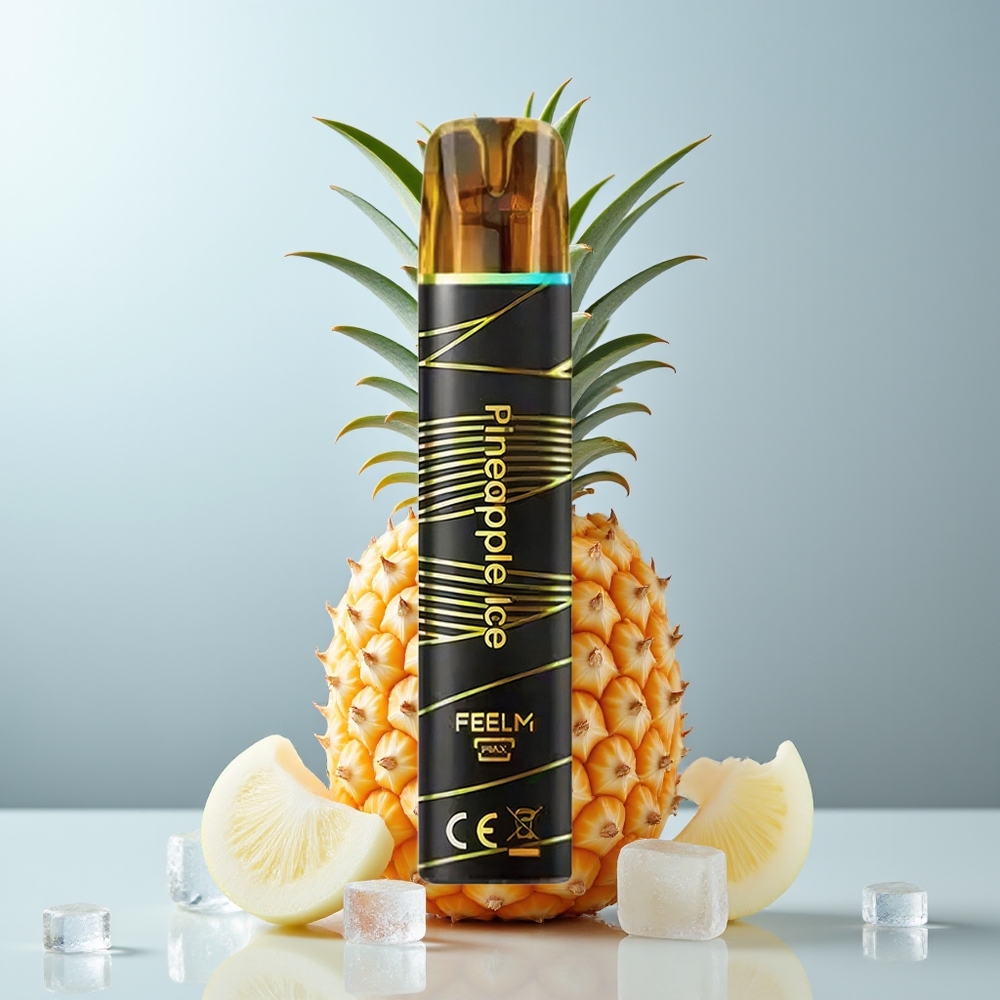 Wholesale Canada JNR Black&Golden 800 Puffs 550mAh Pineapple Ice Disposable Vape