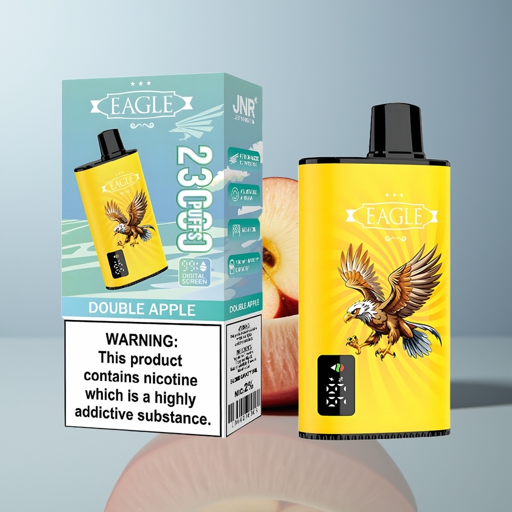 Wholesale Canada JNR EAGLE Smart 23000 Puffs 25ml Double Apple