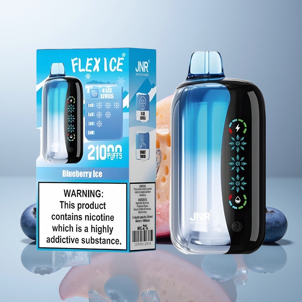 Wholesale Canada JNR Flex Ice 21000 Puffs Adjustable Airflow Blueberry Ice