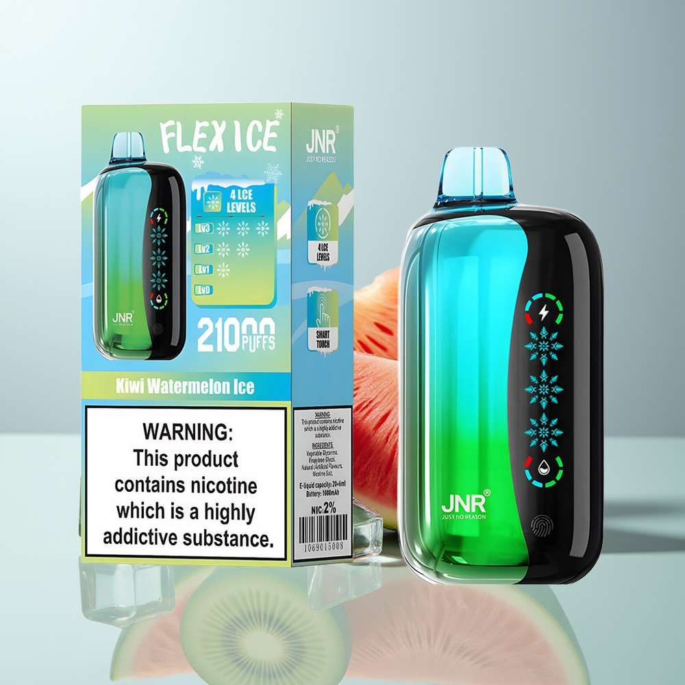 Wholesale Canada JNR Flex Ice 21000 Puffs Adjustable Ice Kiwi Watermelon Ice
