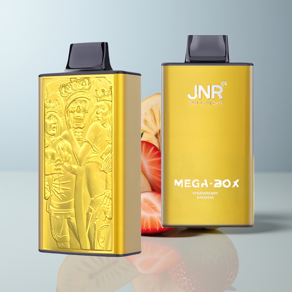 Wholesale Canada JNR Mega Box 25000 Puffs 30ml E-liquid Strawberry Banana
