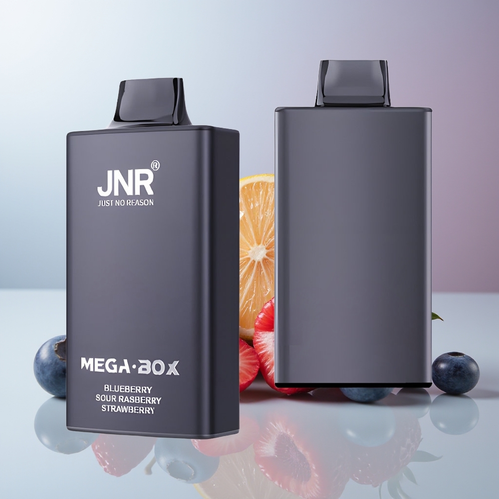 Wholesale Canada JNR Mega Box 25000 Puffs Dual Mesh Blueberry Sour Raspberry Strawberry