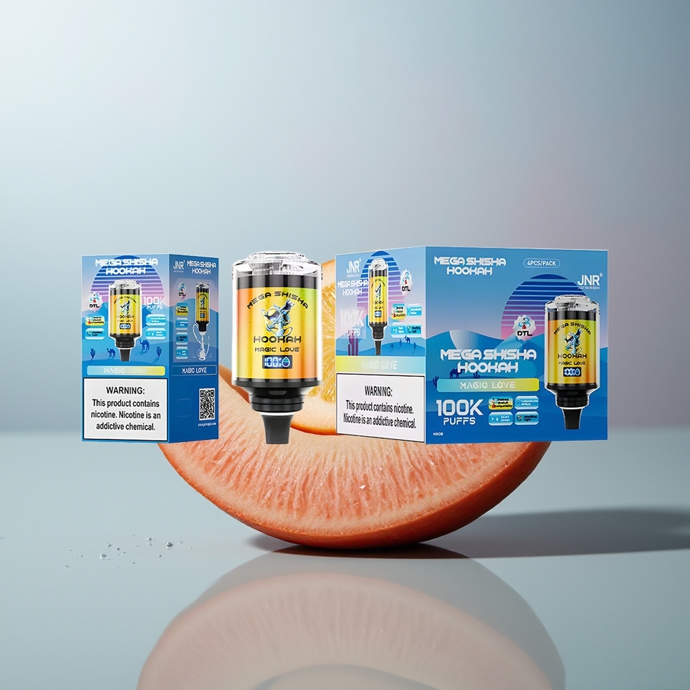 Wholesale Canada JNR Mega Shisha Hookah 100K 2200mAh Desktop Compatibility Magic Love
