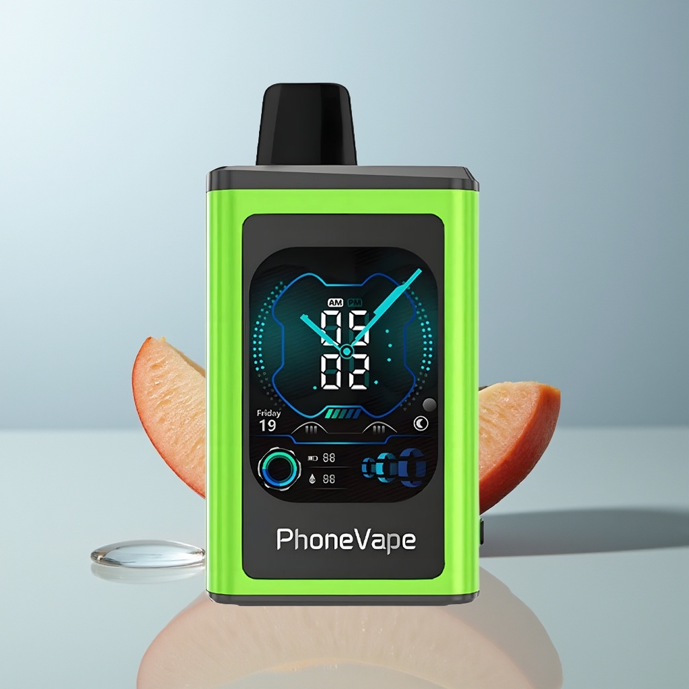 Wholesale Canada JNR PhoneVape 30000 puffs Adjustable Airflow Turbo Mode Sour Apple Ice