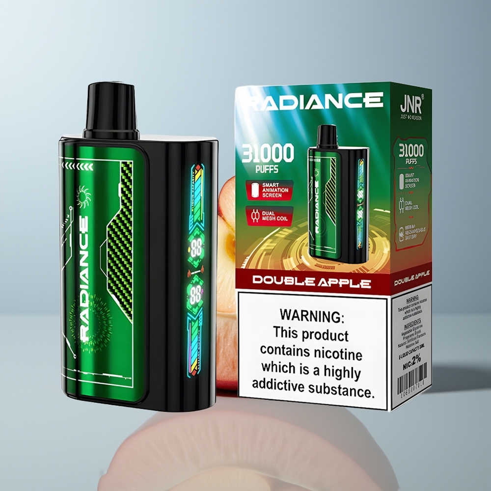 Wholesale Canada JNR Radiance 31000 Puffs 28ml Double Apple