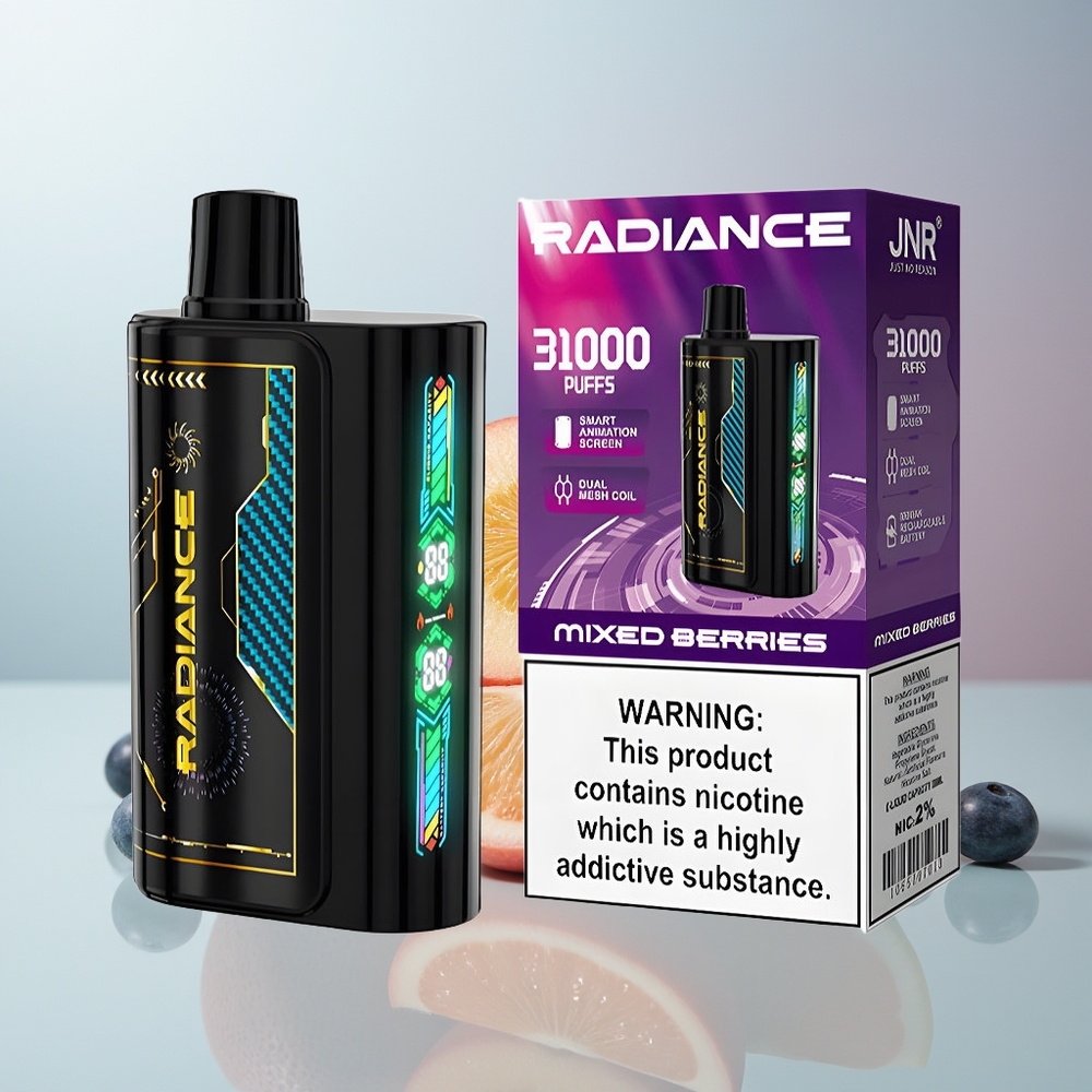 Wholesale Canada JNR Radiance 31000 Puffs 28ml Mixed Berries