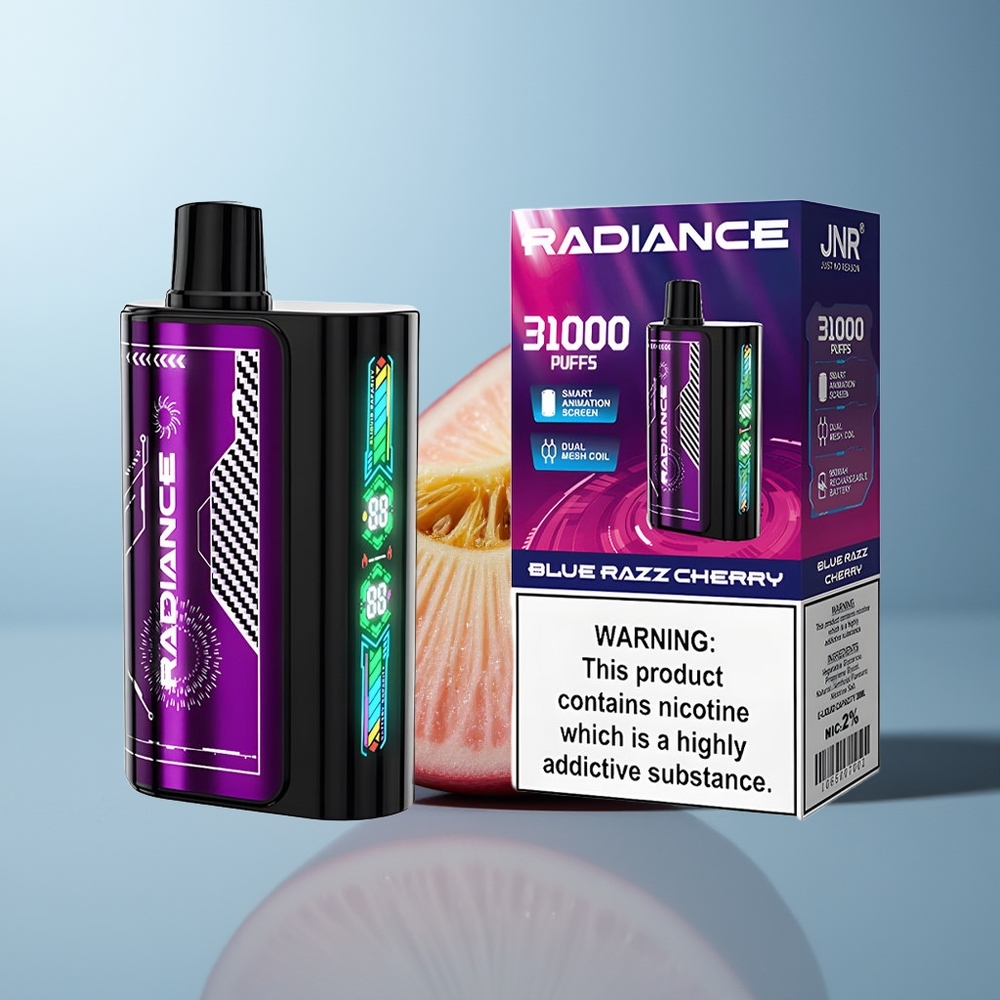 Wholesale Canada JNR Radiance 31000 Puffs Dual Mesh Blue Razz Cherry