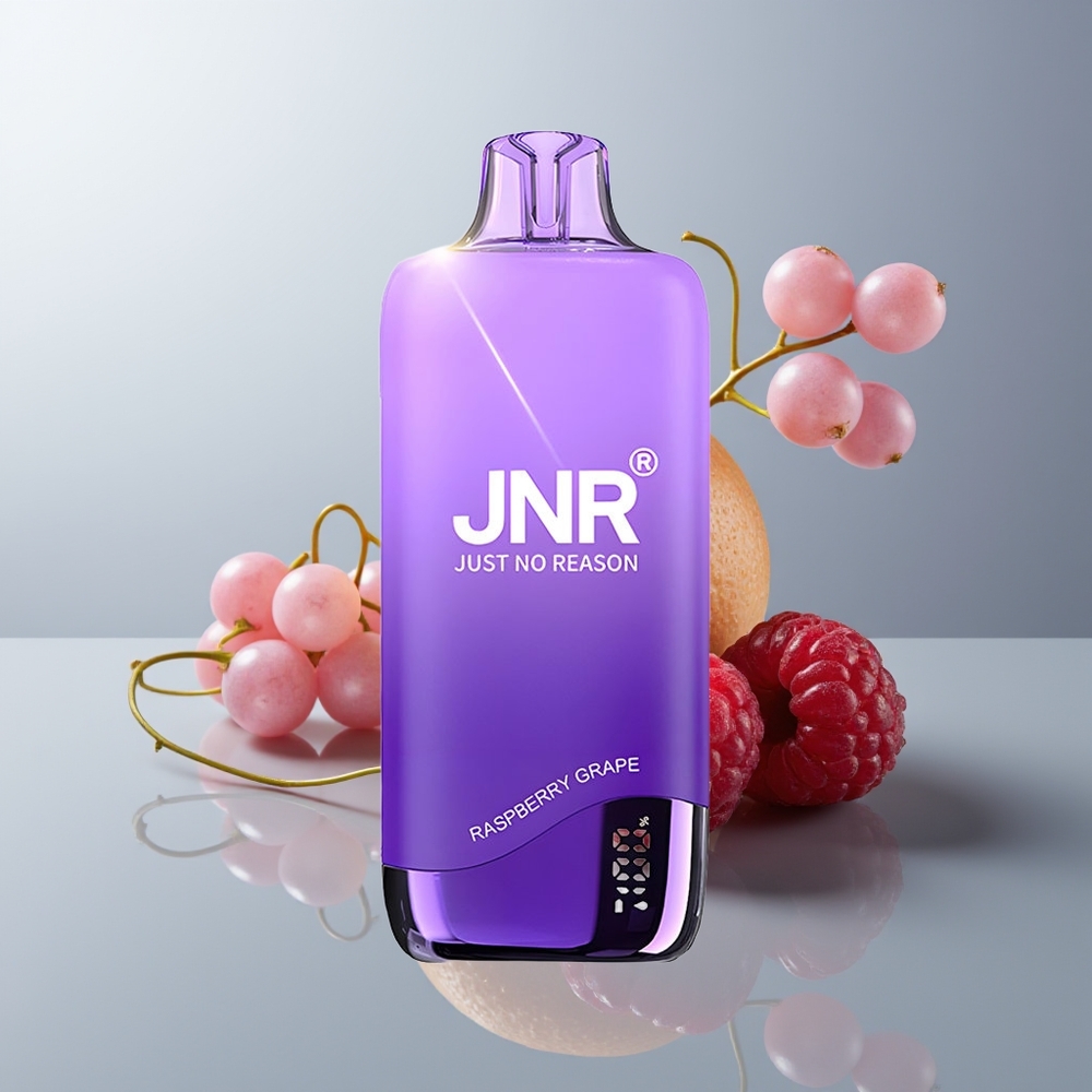 Wholesale Canada JNR Rainbow 10500 Puffs 18ml Mesh Coil Disposable Vape Raspberry Grape
