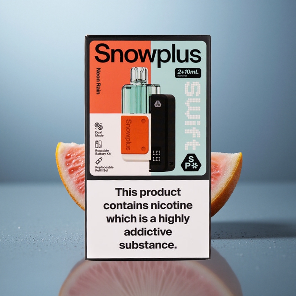 Wholesale Canada Snowplus Swift 5000 Puffs 1000mAh Dual Mesh Neon Rain