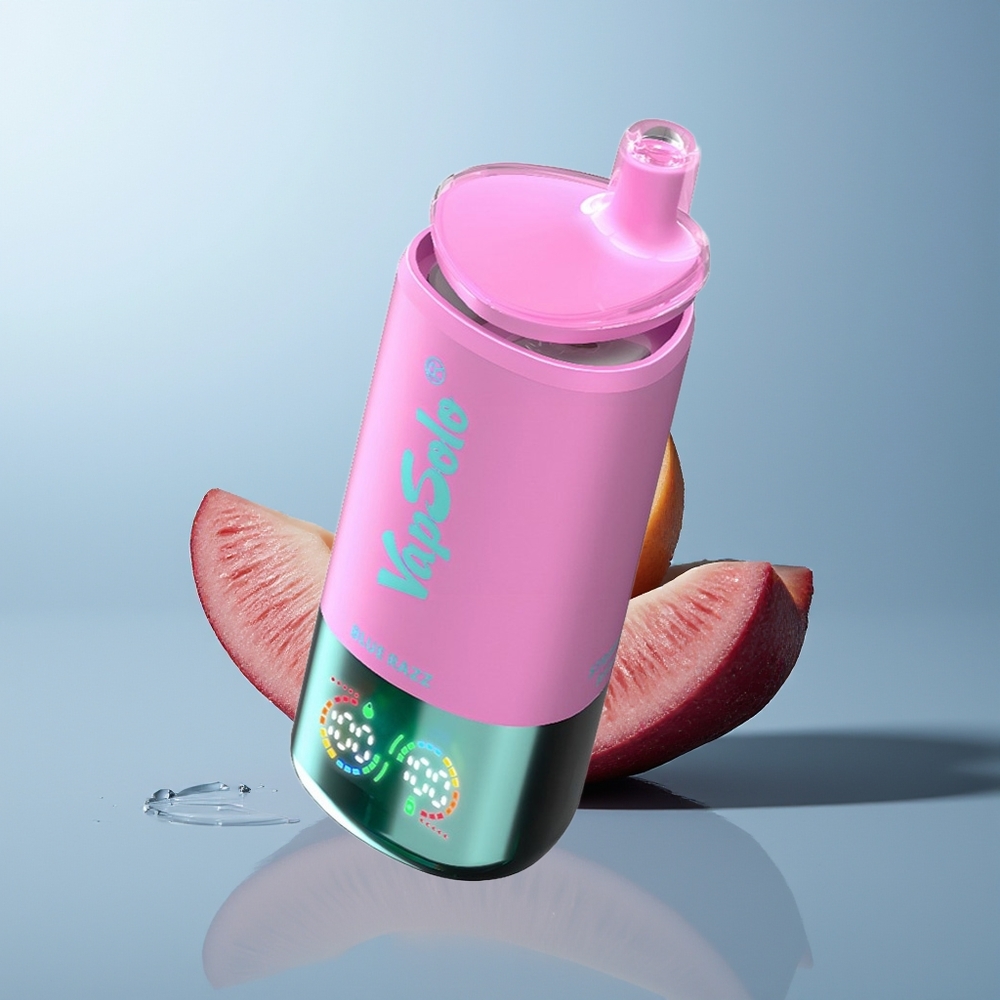 Wholesale Canada VapSolo Triple 30000 Puffs 3 Oil Tanks Blue Razz