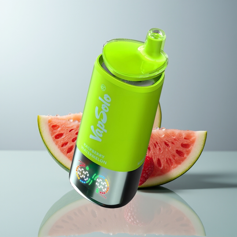 Wholesale Canada VapSolo Triple 30000 Puffs 3 Oil Tanks Raspberry Watermelon