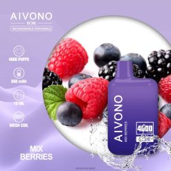Aivono AIM BOXX 4000 Mix Berries RBX2X215 - Aivono Vape Canada