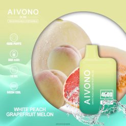 Aivono AIM BOXX 4000 White Peach Grapefruit Melon RBX2X224 - Aivono Canada