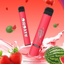 Aivono AIM FISHBONE 600 Strawberry Watermelon RBX2X282 - Aivono Vape Review