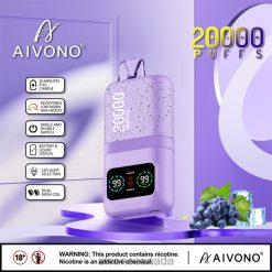 Aivono AIM magic 20000 Grape Ice RBX2X86 - Aivono Vape Review
