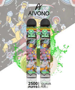 Aivono AIM SNAKE 2500 Guava Ice RBX2X307 - Aivono Vape Canada