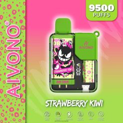 Aivono AIM TANK 9500 Strawberry Kiwi RBX2X47 - Aivono Vape Canada
