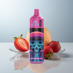 Wholesale Canada JNR Alien 10000 Puffs 850mAh LED Strawberry Ice