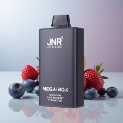 Wholesale Canada JNR Mega Box 25000 Puffs Dual Mesh Blueberry Sour Raspberry Strawberry