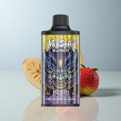 Wholesale Canada VapSolo Super 15000 Puffs 850mah Mesh Coil Strawberry Banana